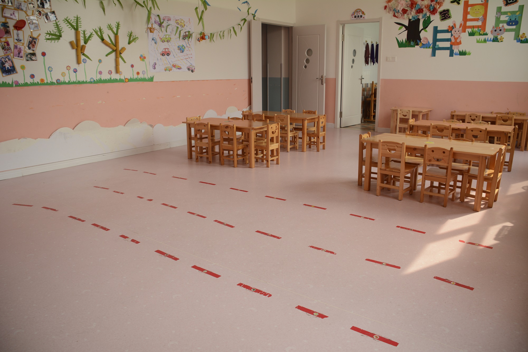 幼儿园pvc塑胶地板_CO土木在线